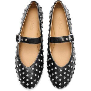 Madewell Hera Grommet Mary Jane Flat - Size 8